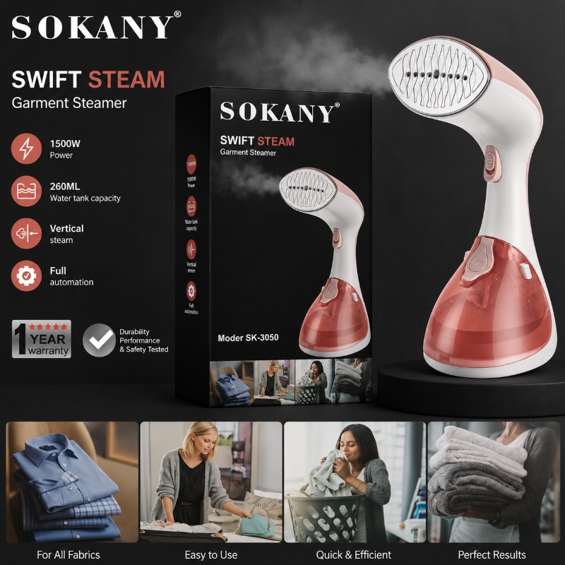 SOKANY Swift Steam Garment Steamer