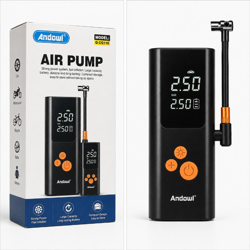 Andowl Q-CQ116 Portable Air Pump