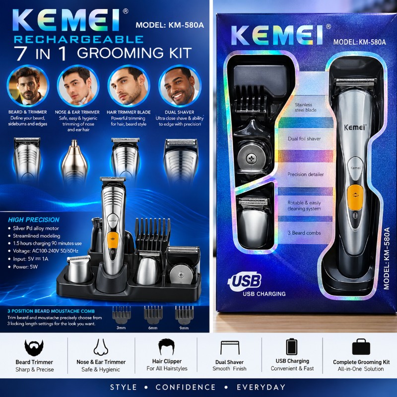 KEMEI  KM-580A