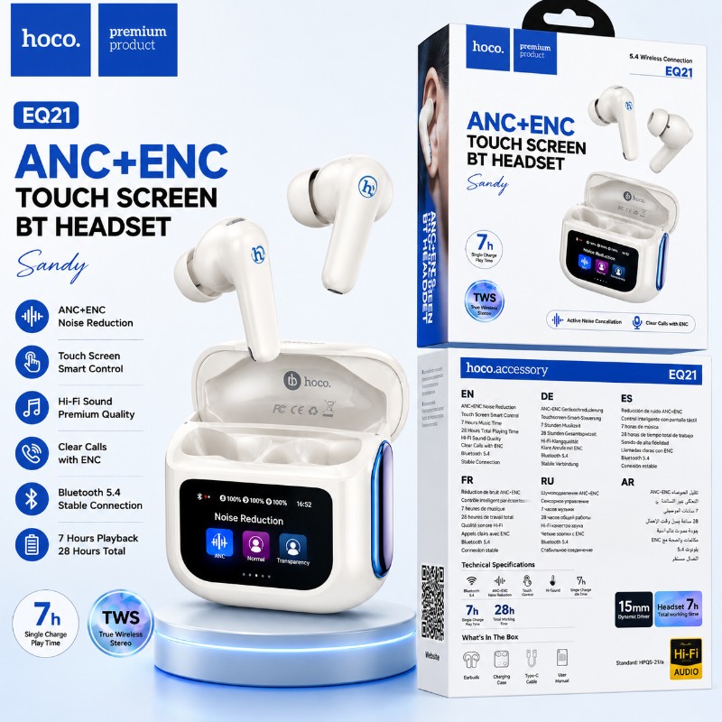 Hoco EQ21 Touch Screen Heasdset